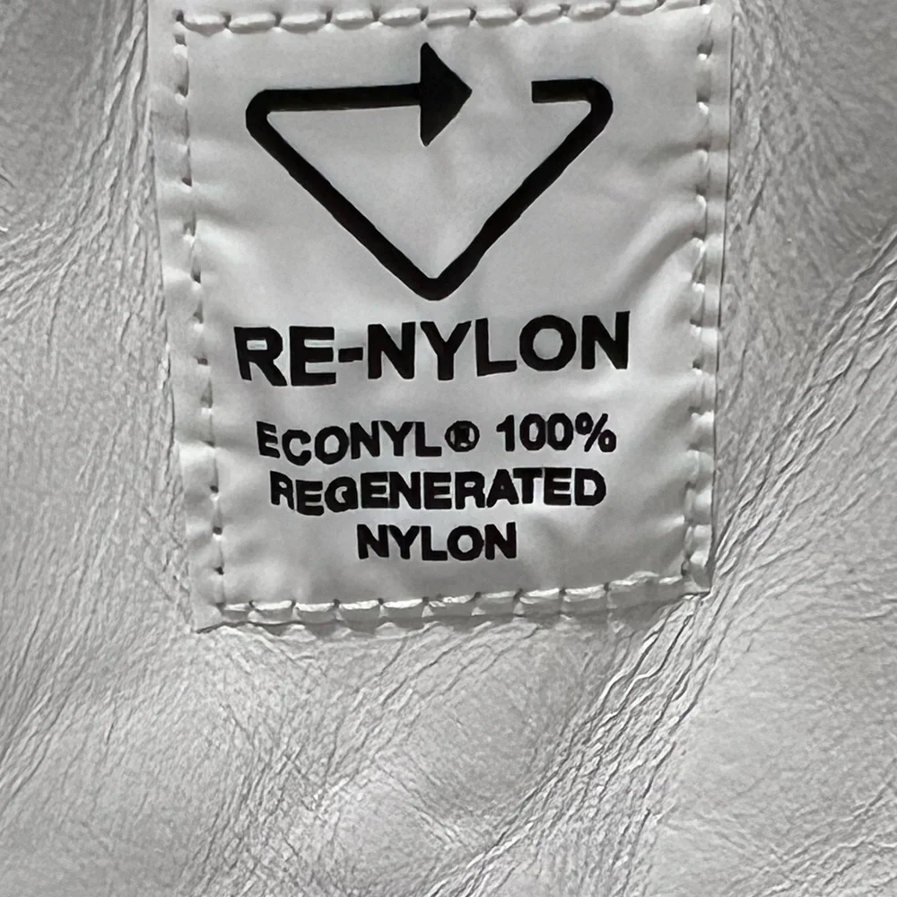 Prada Cassetta Wheel High-Top Sneakers White Women’s EU 37.5/US 7.5 - Picture 4 of 8